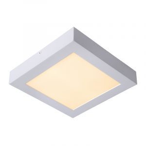 Plafón de techo moderno blanco, Brice, 22W, 3000K LED, IP44