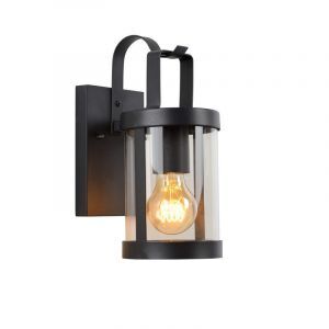 Aplique moderno negro, Lindelo, IP23