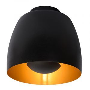 Plafón de techo antiguo negro, Nolan
