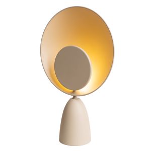 Lámpara de mesa moderna gris pardo, Castamar, 3W, 3000K LED, con interruptor