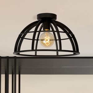 Plafón de techo moderno negro, Dikra