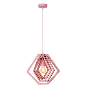Lámpara colgante infantil moderna rosa, Mauro