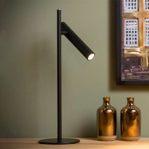 Lámpara de mesa moderna negra, Philon, 4,5W, 3000K LED