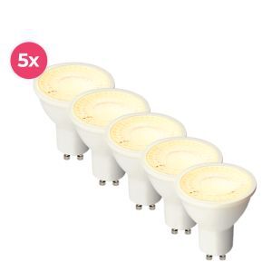 Bombilla LED GU10, 5w blanco cálido