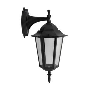 Lámpara exterior antigua negra, Tymo, IP44
