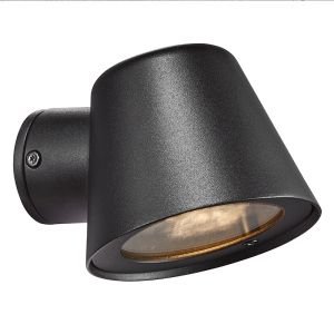 Lámpara exterior moderna negra, Aleria, IP44
