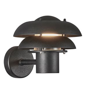 Lámpara exterior moderna negra, Kurnos, IP54
