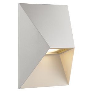 Lámpara exterior moderna blanca, Pontio, IP54