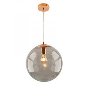 Lámpara colgante cobre diseño, Dolf