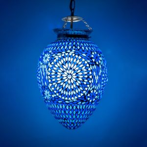 Lámpara colgante azul oriental, Isa