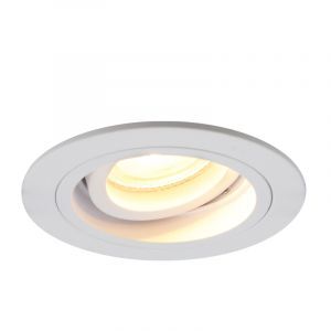 Foco empotrable blanco moderno, Bredal
