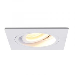 Foco empotrable blanco moderno, Bredal