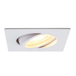 Foco empotrable blanco de aluminio, Onno
