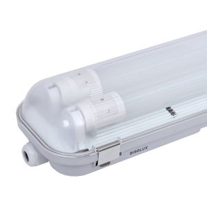 Luminaria fluorescente LED estanca de 120 cm - Suyata - para 2 tubos fluorescentes - IP65