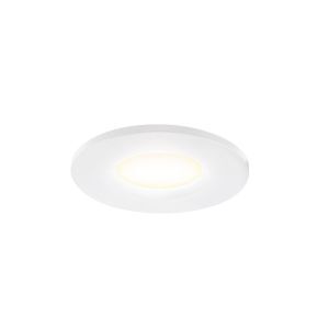Foco empotrable mini de aluminio blanco, Philomena, 1,5W, 2700K LED, IP44