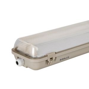 Luminaria tubo LED 60 cm impermeable - Dura - para 2 tubos LED - Philips Core - IP65