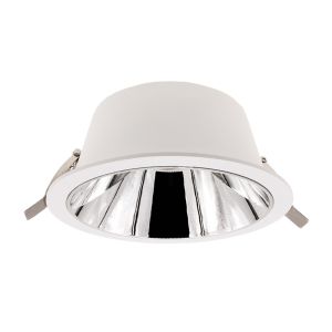 Downlight blanco de aluminio, Maud, 20W, white switch LED, IP22