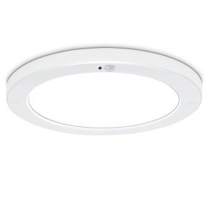 Downlight LED empotrable/superficie con sensor de movimiento, Okno, 17,6W, interruptor blanco, IP22