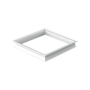 Marco de montaje para panel LED de 60x60 cm para aspecto de claraboya
