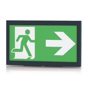 Iluminación de emergencia empotrada/superficie en pared, 3W, LED 6000K, IP40