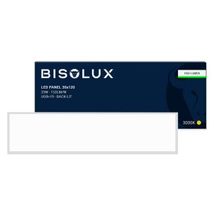 Panel LED 30x120 - 25W - 3000K - UGR<19 - retroiluminado