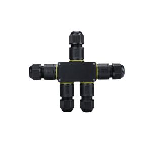 Conector de 3 pines y 5 vías, IP68