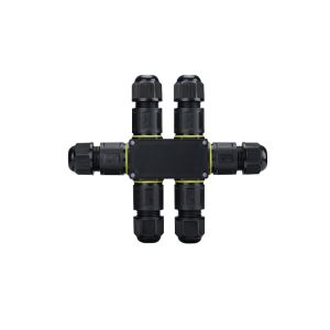 Conector de 3 pines y 6 vías, IP68
