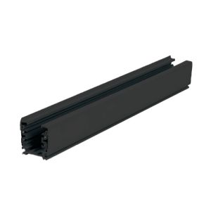 Carril trifásico, 1,5 metros, negro, Pro