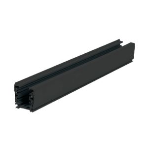 Carril trifásico, 3 metros, negro, Pro
