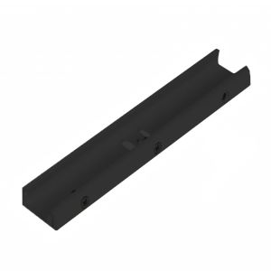Sistema de suspensión para iluminación sobre riel trifásico, 18 cm, negro, Pro