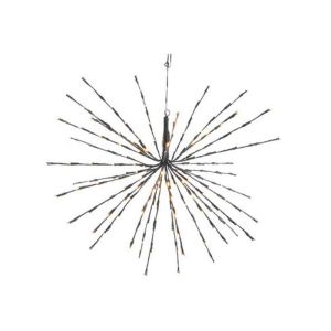 30cm LED 3d estrellas con 42 caliente LED blanco luces parpadeantes