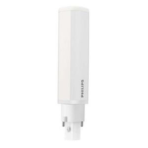 Philips G24 casquillo bombilla LED Rudo, 6,5w 3000K (blanco cálido)