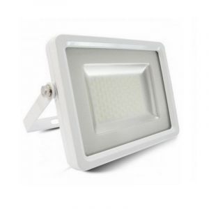 Foco proyector de aluminio blanco, Dunco, 20W, 6400K LED, IP65