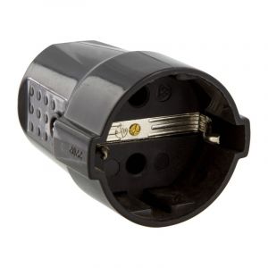 Contactor SCHUKO 10/16 Ampere, Negro