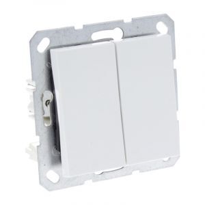 Interruptor Q-Link S-Line integrado, blanco polar