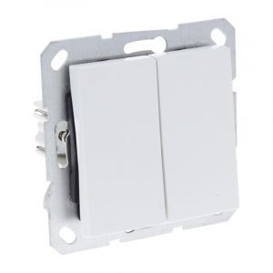 Interruptor Q-Link S-Line Interruptor / Interruptor integrado, blanco polar