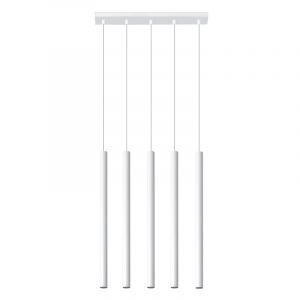 Lámpara colgante de aluminio blanca, Hillary