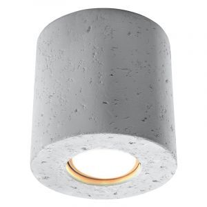 Aplique de techo de cemento gris, Amely