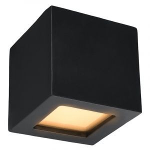 Aplique up down de vidrio negro, Caitlin