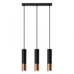 Lámpara colgante de aluminio cobre, Hediye