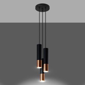 Lámpara colgante de aluminio cobre, Hediye