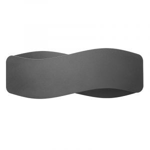 Aplique up down de aluminio negro, Keely