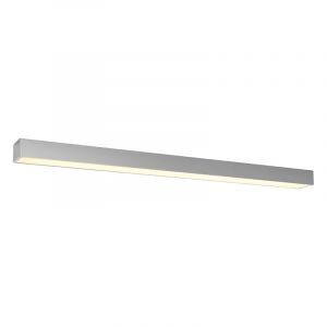 Aplique de aluminio gris, Mascha, 48W, 3000K LED