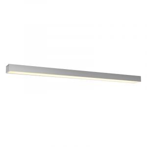 Lámpara de techo de aluminio gris, Mascha, 48W, 3000K LED