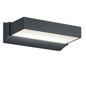 Lámpara exterior moderna antracita, Sejet, 11W, 3000K LED, IP65