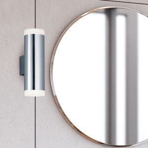 Aplique moderno cromado, Spjald, 4W, 3000K LED, IP44