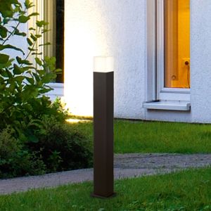Lámpara exterior de aluminio antracita, Sodbury, IP44