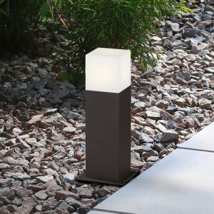 Lámpara exterior de aluminio antracita, Sodbury, IP44