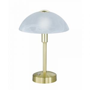 Lampada banquero antigua latón, Notaris, 4W, 3000K LED, con interruptor