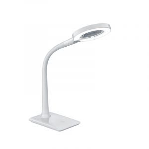 Flexo moderno blanco, Ulyssae, 5W, 3500K LED, con interruptor
